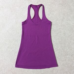 (2 for $20) EUC Lululemon Cool Racerback Tank - Size 6